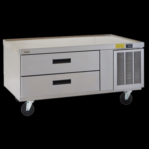 Delfield F2956CP 56 1/4" Chef Base w/ (2) Drawers - 115v-cityfoodequipment.com