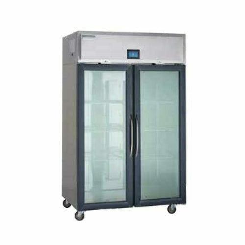 Delfield GAR2P-G 55 2/9" Two Section Reach In Refrigerator, (2) Left/right Hinge Glass Doors, 115v-cityfoodequipment.com