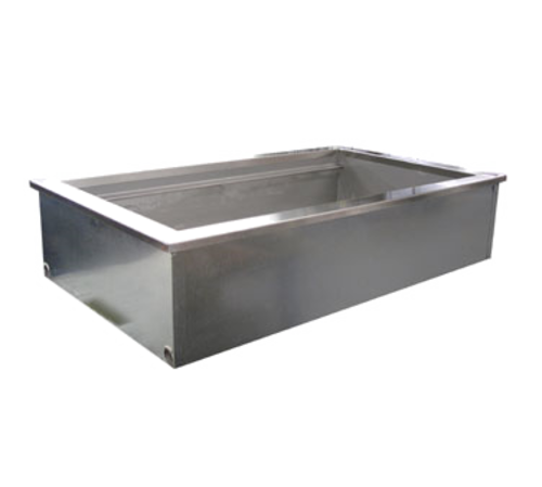 Delfield N8043 44" Drop-In Cold Well W/ (3) Pan Capacity, Ice Cooled-cityfoodequipment.com
