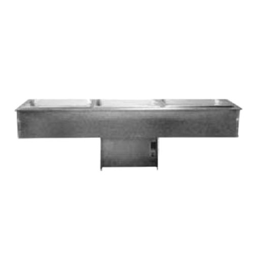 Delfield N8146NBP 47" Drop-In Refrigerator W/ (2) Pan Capacity - Cold Wall Cooled, 115v-cityfoodequipment.com