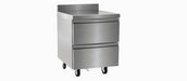 Delfield STD4424NP 24" Worktop Refrigerator w/ (1) Section & (2) Drawers, 115v-cityfoodequipment.com