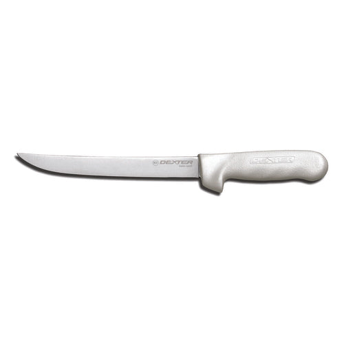 Dexter Russell S138PCP SANI-SAFE® 8" Fillet Knife W/ Polypropylene White Handle, Carbon Steel-cityfoodequipment.com
