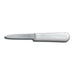 Dexter Russell S127PCP SANI-SAFE® 3" Clam Knife W/ Polypropylene White Handle, Carbon Steel-cityfoodequipment.com