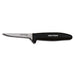 Dexter Russell P153HG 3 1/4" Vent Knife W/ Soft Black Rubber Handle, Carbon Steel-cityfoodequipment.com