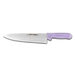 Dexter Russell S145-10P-PCP 12433P SANI-SAFE® 10" Cook's Knife W/ Polypropylene Purple Handle, Carbon Steel-cityfoodequipment.com
