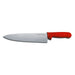 Dexter Russell S145-8R-PCP SANI-SAFE® 8" Chef's Knife W/ Polypropylene Red Handle, Carbon Steel-cityfoodequipment.com