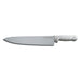 Dexter Russell S145-12PCP SANI-SAFE® 12" Chef's Knife W/ Polypropylene White Handle, Carbon Steel-cityfoodequipment.com