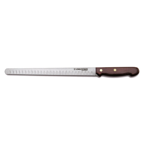 Dexter Russell 40D-10PCP 10" Roast Slicer W/ Rosewood Handle, Carbon Steel-cityfoodequipment.com