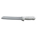 Dexter Russell S162-8SCR-PCP SANI-SAFE® 8" Bread Knife W/ Polypropylene Red Handle, Carbon Steel-cityfoodequipment.com
