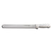 Dexter Russell S140-12PCP SANI-SAFE® 12" Roast Slicer W/ Polypropylene White Handle, Carbon Steel-cityfoodequipment.com