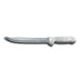 Dexter Russell S142-9SC-PCP SANI-SAFE® 9" Utility Slicer W/ Polypropylene White Handle, Carbon Steel-cityfoodequipment.com