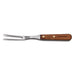 Dexter Russell S2896PCP 5 1/2" Carver Fork W/ Rosewood Handle, Carbon Steel-cityfoodequipment.com