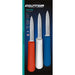 Dexter Russell S104SC-3RWC SANI-SAFE® 3 1/4" Scalloped Paring Knife Set W/ Polypropylene Handles, Carbon Steel-cityfoodequipment.com