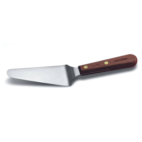 Dexter Russell S244 4 1/2"x2 1/4" Pie Knife w/ Rosewood Handle, Stainless Steel-cityfoodequipment.com