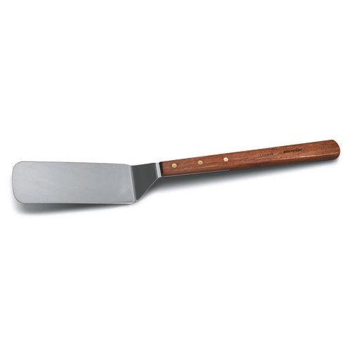 Dexter Russell L8386C-8 8"x3" Turner W/ Rosewood Handle, Carbon Steel-cityfoodequipment.com