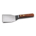 Dexter Russell 85849 4"x3" Hamburger Turner W/ Rosewood Handle, Stainless Steel-cityfoodequipment.com