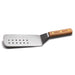 Dexter Russell P2386C-8 8"x3" Perforated Turner W/ Beech Handle, Carbon Steel-cityfoodequipment.com