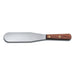Dexter Russell S2496A 6 1/2" Decorating & Icing Spatula W/ Rosewood Handle, Stainless Steel-cityfoodequipment.com