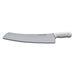 Dexter Russell S160-16 SANI-SAFE® 16" Pizza Knife W/ White Plastic Handle, Carbon Steel-cityfoodequipment.com