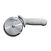 Dexter Russell P177A-PCP SANI-SAFE® 4" Pizza Cutter W/ White Plastic Handle, Carbon Steel-cityfoodequipment.com