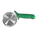 Dexter Russell P177AG-PCP SANI-SAFE® 4" Pizza Cutter W/ Green Plastic Handle, Carbon Steel-cityfoodequipment.com