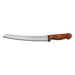 Dexter Russell S47G10-PCP 10" Bread Knife W/ Rosewood Handle, Carbon Steel-cityfoodequipment.com