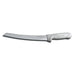 Dexter Russell S147-10SC-PCP SANI-SAFE® 10" Bread Knife W/ Polypropylene White Handle, Carbon Steel-cityfoodequipment.com