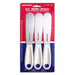 Dexter Russell S170L-3 3 1/2" Mother Russell Spreader Set W/ Polypropylene Handle, Stainless Steel-cityfoodequipment.com