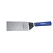 Dexter Russell S286-8SQH-PCP SANI-SAFE® 8"x3" Grill Turner W/ Polypropylene Blue Handle, Stainless Steel-cityfoodequipment.com
