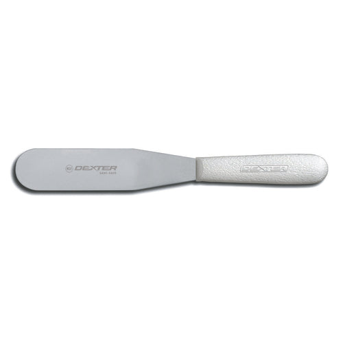 Dexter Russell S284-6AC-PCP 6 1/2" Frosting Spatula W/ Polypropylene Blue Handle, Stainless Steel-cityfoodequipment.com