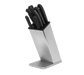 Dexter Russell SB-8 BLOCK ONLY 8 Slot Stainless Steel Knife Block-cityfoodequipment.com