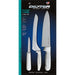 Dexter Russell SS3 SANI-SAFE® 3 Piece Cutlery Set W/ Polypropylene White Handle-cityfoodequipment.com