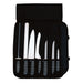 Dexter Russell SSCC-7 SANI-SAFE® 7 Piece Cutlery Set W/ Polypropylene White Handle, Carbon Steel-cityfoodequipment.com