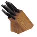 Dexter Russell HSGB-3 7 Piece Knife Set W/ Wooden Block-cityfoodequipment.com