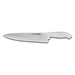 Dexter Russell SG145-10PCP 10" Chef's Knife W/ Soft White Rubber Handle, Carbon Steel-cityfoodequipment.com