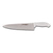 Dexter Russell SG145-10SC-PCP 10" Chef's Knife W/ Soft White Rubber Handle, Carbon Steel-cityfoodequipment.com