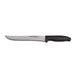 Dexter Russell SG158SCB-PCP 8" Utility Slicer W/ Soft Black Rubber Handle, Carbon Steel-cityfoodequipment.com
