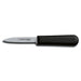 Dexter Russell SG104B-PCP 3 1/4" Paring Knife W/ Soft Black Rubber Handle, Carbon Steel-cityfoodequipment.com