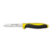 Dexter Russell S360312YPCP 3 1/2" Paring Knife W/ Spear Point & Straight Edge, Carbon Steel-cityfoodequipment.com