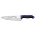 Dexter Russell S360-8P-PCP 8" Stamped Chef's Knife W/ Straight Edge, Carbon Steel-cityfoodequipment.com