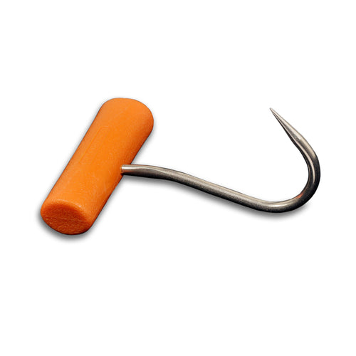 Dexter Russell T325 PRHC 4" Right Center Hook, 1/4" Dia., Hammer Handle-cityfoodequipment.com