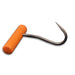 Dexter Russell T325 PLHR 4" Left Hand Hook, 1/4" Dia., Round Handle-cityfoodequipment.com