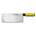 Dexter Russell SG5888Y-PCP 8" Chinese Chef's/cook's Knife W/ Yellow Rubber Handle, High Carbon Steel-cityfoodequipment.com