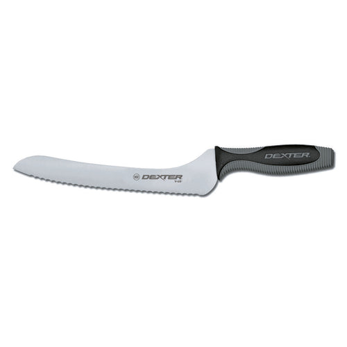 Dexter Russell V163-9SC-PCP 9" Sandwich Knife W/ Soft Rubber Handle, Carbon Steel-cityfoodequipment.com