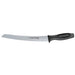 Dexter Russell V147-10SC-PCP 10" Bread Knife W/ Soft Rubber Handle, Carbon Steel-cityfoodequipment.com