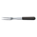 Dexter Russell V205PCP 13" Cook's Fork W/ Soft Rubber Handle, Carbon Steel-cityfoodequipment.com