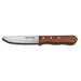 Dexter Russell P46005 4 3/4" Gaucho Style Steak Knife W/ Rosewood Handle, Carbon Steel-cityfoodequipment.com