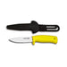 Dexter Russell P10885 4" Net Knife W/ Polypropylene Yellow Handle, Carbon Steel-cityfoodequipment.com