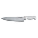 Dexter Russell P94802 10" Chef's Knife W/ Polypropylene White Handle, Carbon Steel-cityfoodequipment.com