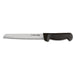 Dexter Russell P94803B 8" Bread Knife W/ Polypropylene Black Handle, Carbon Steel-cityfoodequipment.com